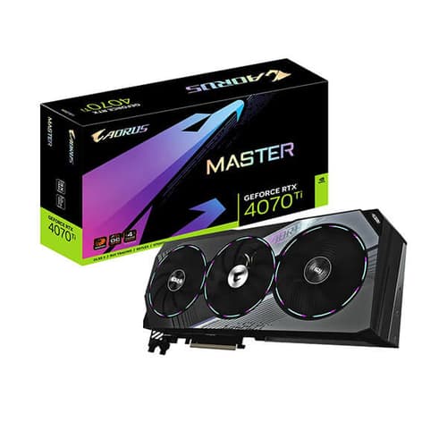 Gigabyte Aorus RTX 4070 Ti Master OC 12GB Gaming Graphics Card